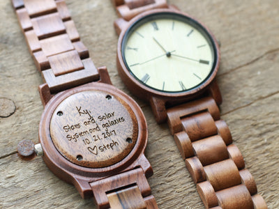 HAVERN Minimalist Walnut Mens Wood Watch-Mens Watches-HAVERN Woodworks