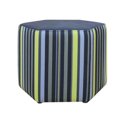 Hexagon Ottoman