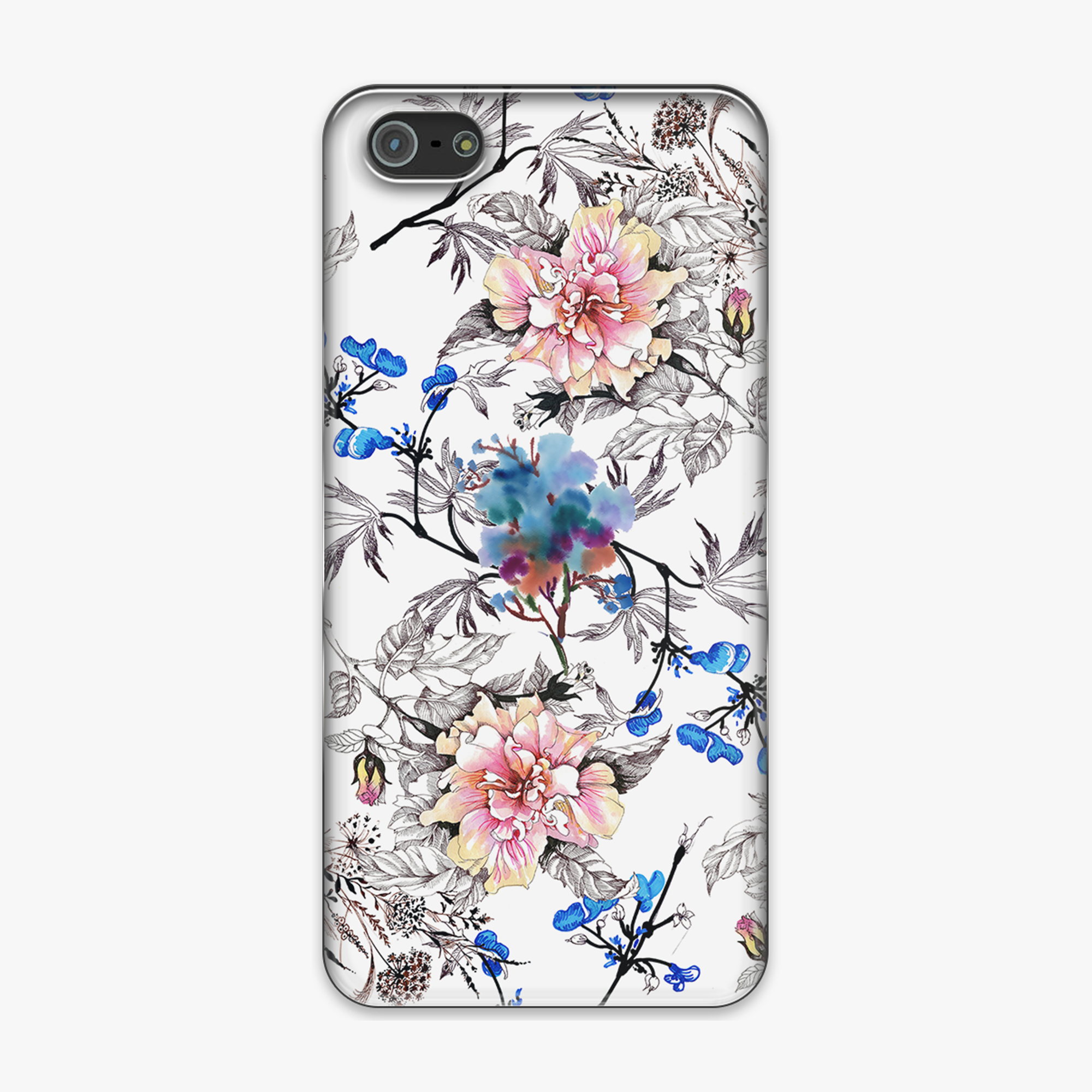 Snap iPhone 5 Phone Case - Lovely Floral Design