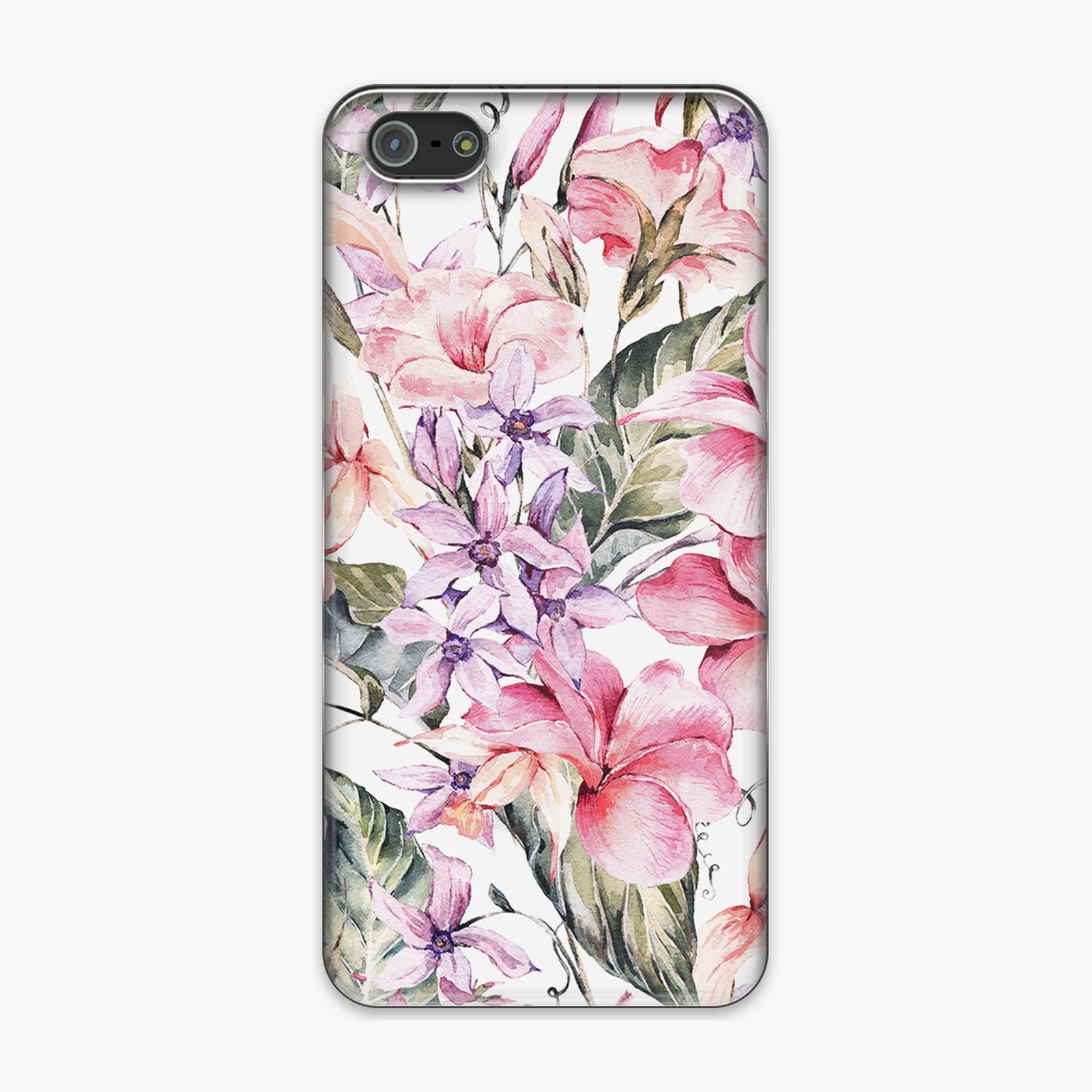 Snap iPhone 5 Phone Case - Pink Lily Flowers