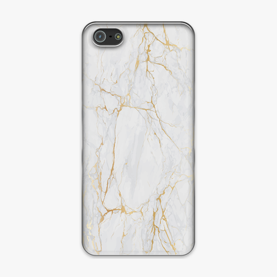 Snap iPhone 5 Phone Case - White Marble Texture