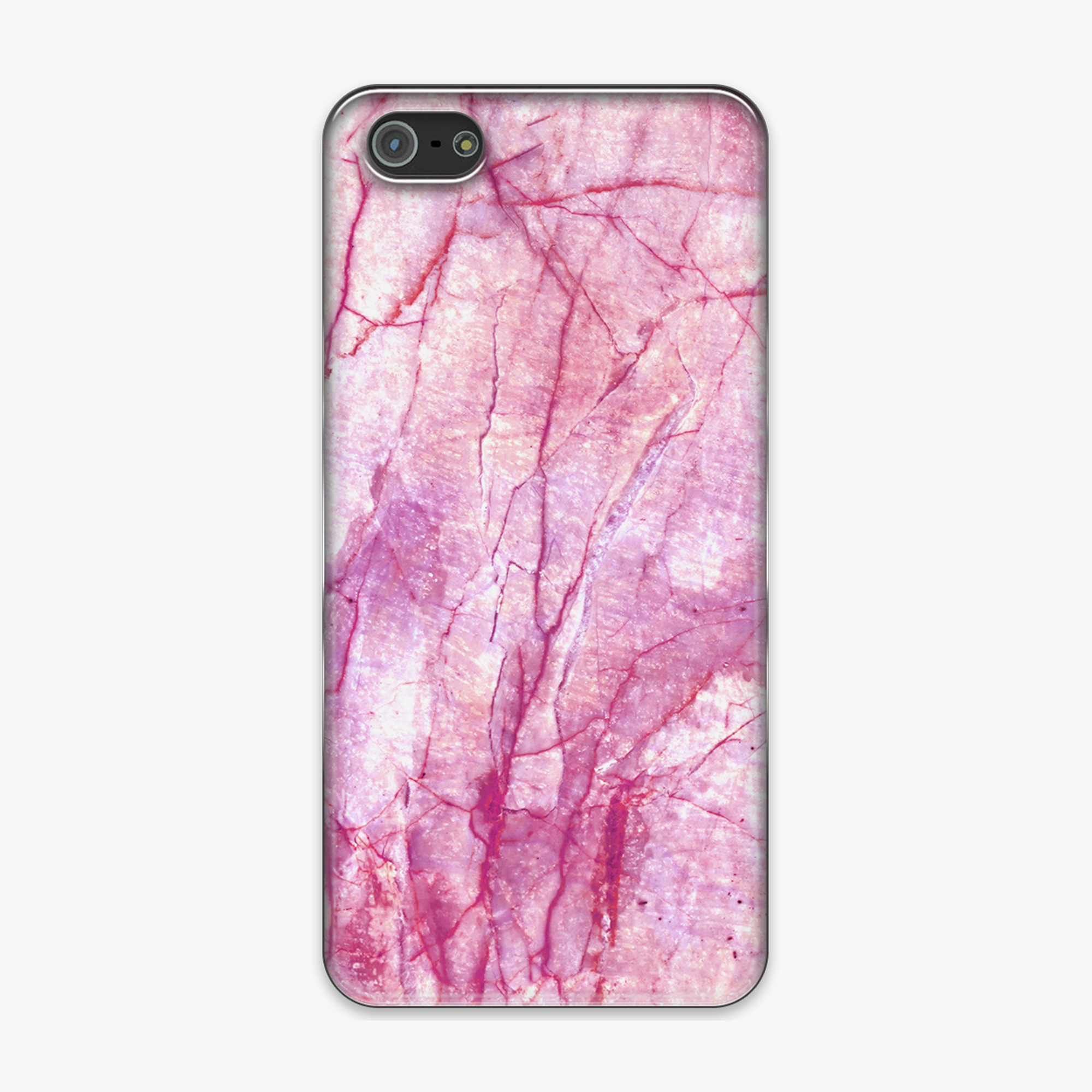 Tough iPhone 5 Phone Case - Pink Marble