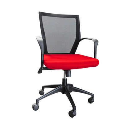 Jet Mesh Back Visitor Chair - Black Base
