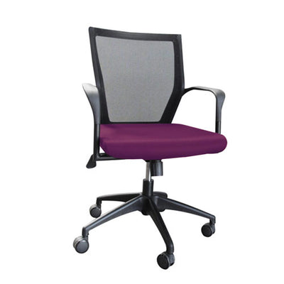 Jet Mesh Back Visitor Chair - Black Base