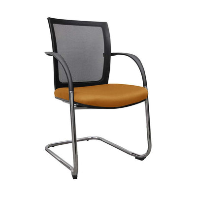 Jet Mesh Back Visitor Chair - Chrome Base