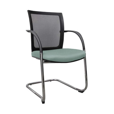 Jet Mesh Back Visitor Chair - Chrome Base
