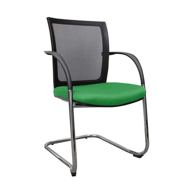 Jet Mesh Back Visitor Chair - Chrome Base