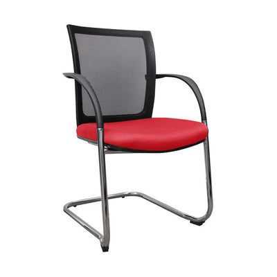 Jet Mesh Back Visitor Chair - Chrome Base
