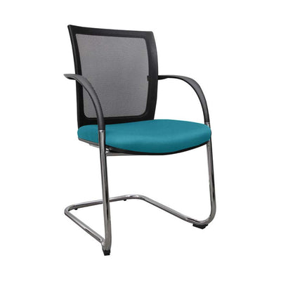 Jet Mesh Back Visitor Chair - Chrome Base