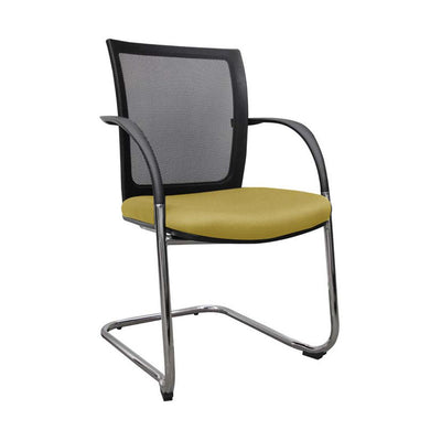 Jet Mesh Back Visitor Chair - Chrome Base