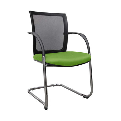Jet Mesh Back Visitor Chair - Chrome Base
