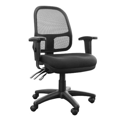 Klass Mesh Back Upholstered Chair
