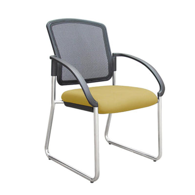 Max Mesh Back Visitor Chair with Arms