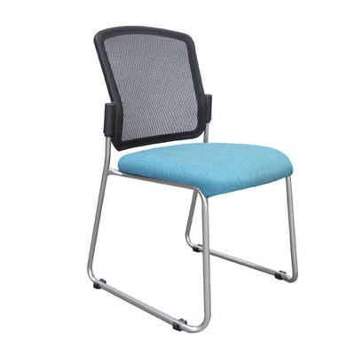 Max Mesh Back Upholstered Chair