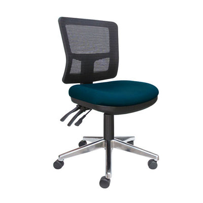 Mega Mesh Back Upholstered Chair