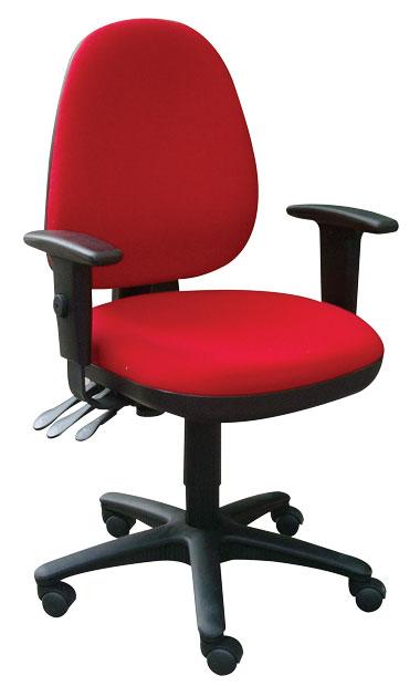 Omega - High Back Clerical Seat With Arm