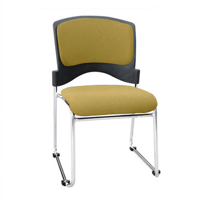 Plush Upholstered Visitor Chair