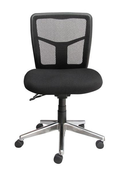 Tran Mesh Medium Back Chrome Base Seat