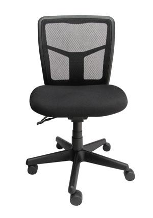 Tran Mesh Medium Back Black Base Seat