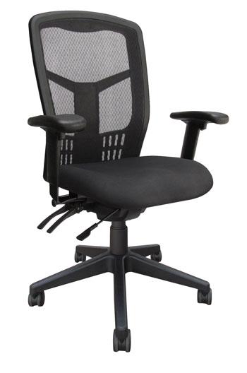 Tran Mesh High Back Black Base Seat
