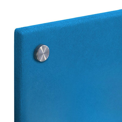 Unframed Wrapped Smooth Velour Pinboard